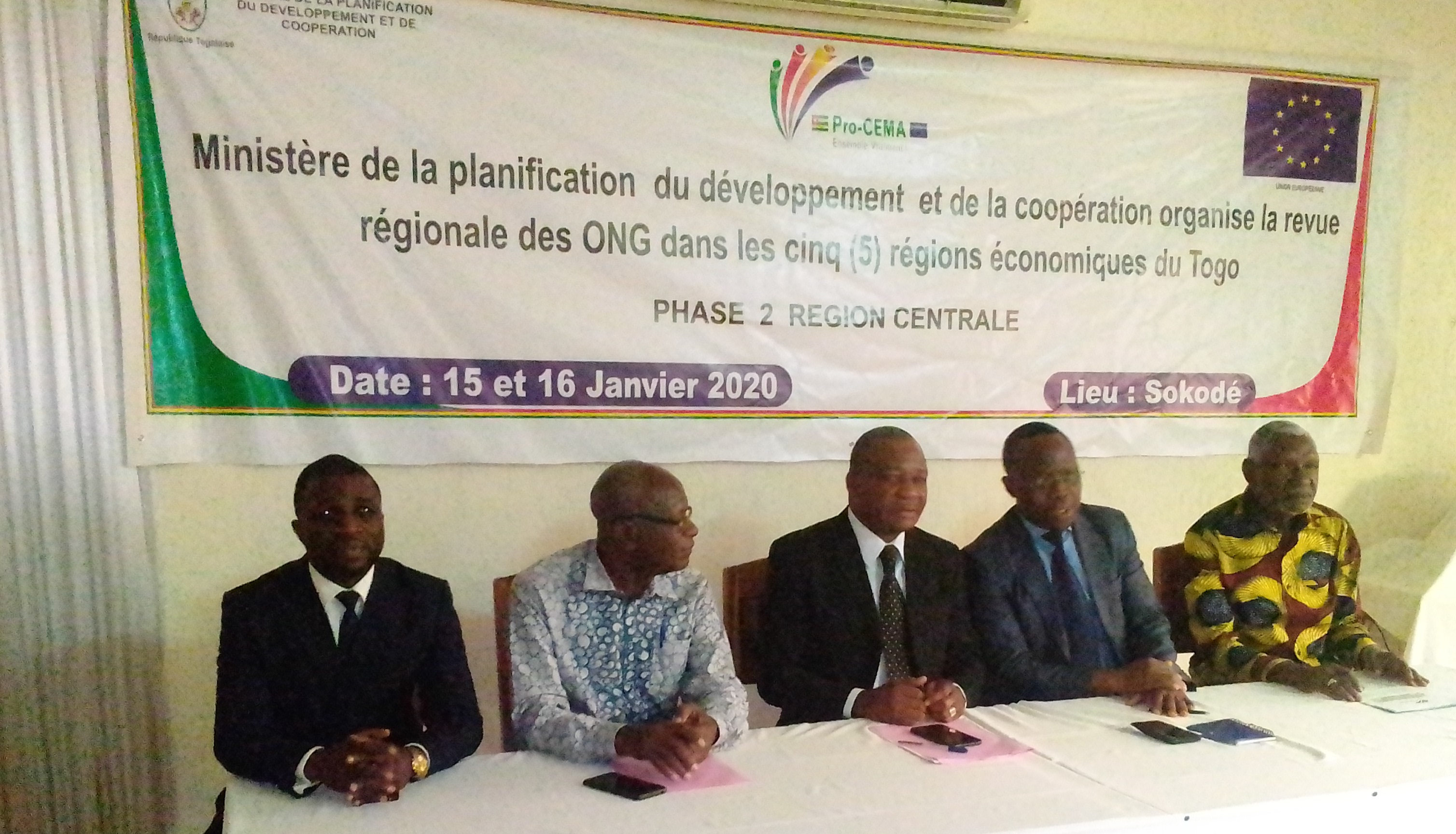 Revue régionale des Organisations de la Société Civile (ONG) au Togo