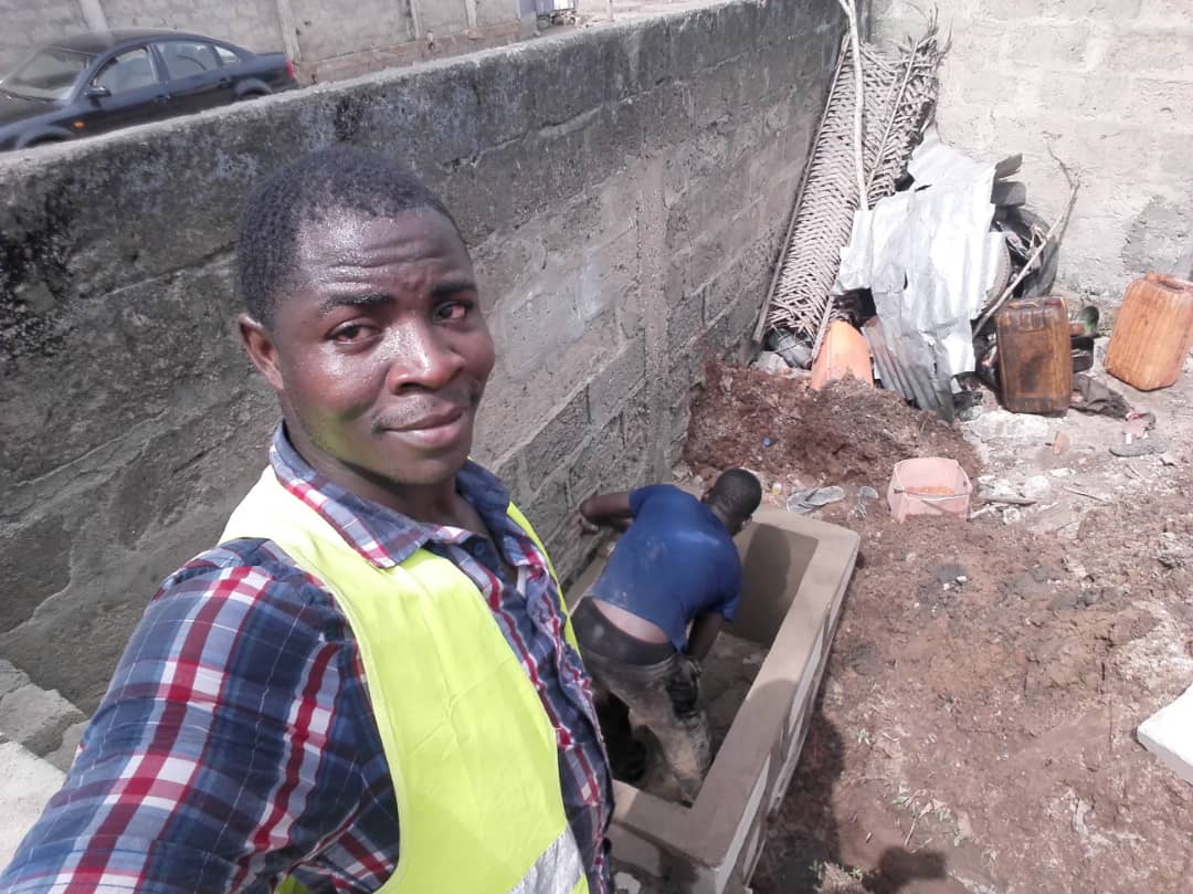 Togo: AFO-DJERI Sakibou, le jeune togolais spécialiste en conception de fosses septiques non vidangeable