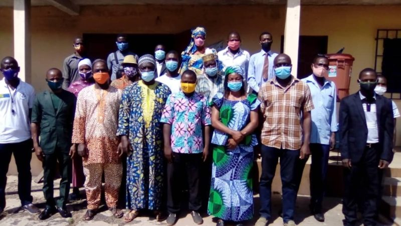 Sokodé/COVID19: l’ONG ADCF en atelier d’apprentissage et d’évaluation finale du projet “sensibilisation, action citoyenne participative et de veille contre la Covid-19 dans la région centrale du Togo”.