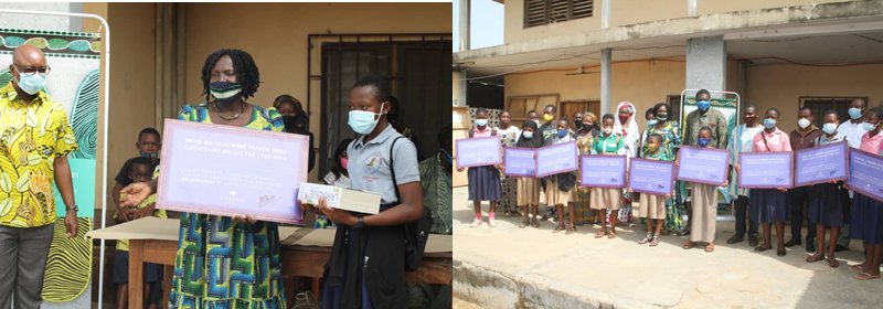 Sokodé/ONG PAFED: La phase finale du concours de dictée organisé par l’ONG PAFED  à l’intention des jeunes filles  de la ville de Sokodé a eu lieu.Voici les résultats.