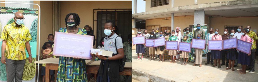 Sokodé/ONG PAFED: La phase finale du concours de dictée organisé par l’ONG PAFED  à l’intention des jeunes filles  de la ville de Sokodé a eu lieu.Voici les résultats.