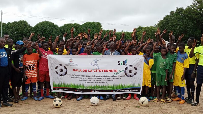 Gala de football de la citoyenneté, une initiative de l’Association Synergie pour le Développement Durable (S2D).