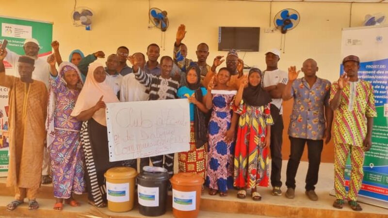 Togo: Mise en place d’un club de paix dans la commune de Tchaoudjo 3 par l’AIFJL.