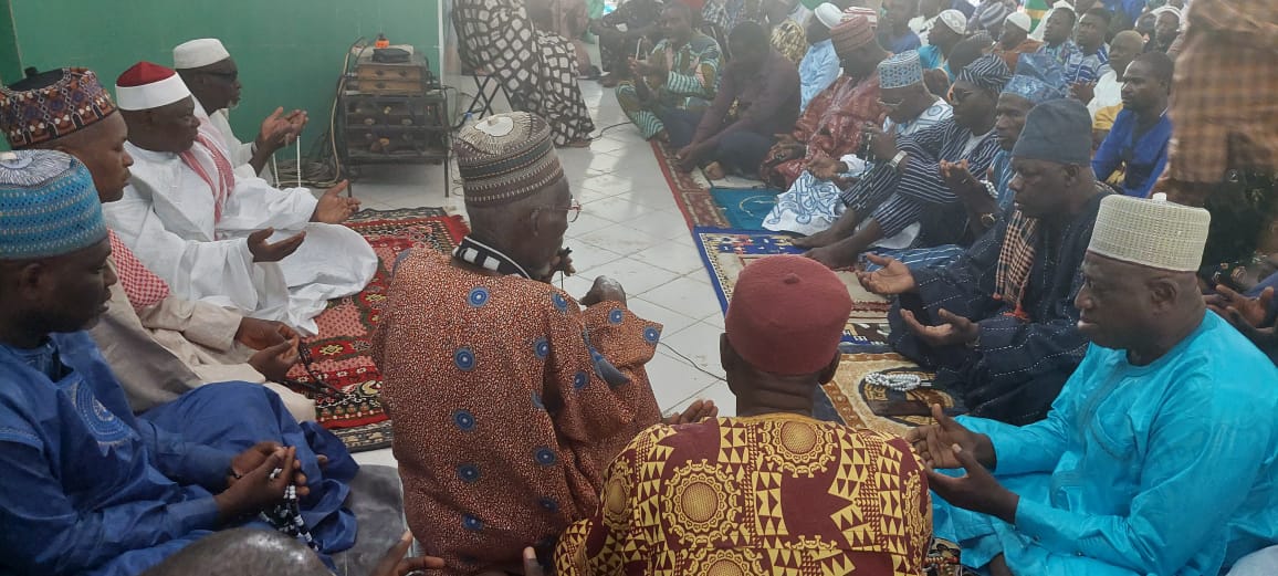 Célébration du centenaire du Lycée Technique de Sokodé : Une prière musulmane a été dite, pour rendre grâce à Allah.