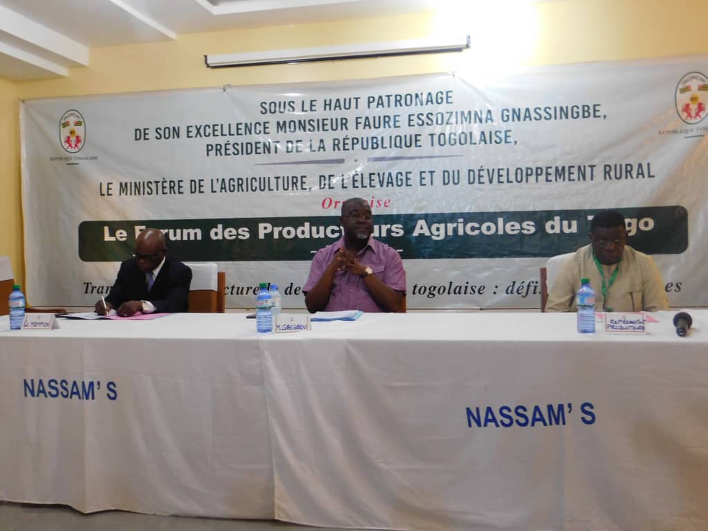 Togo : La région centrale accueil à son tour le Forum des producteurs agricoles du Togo (FoPAT).