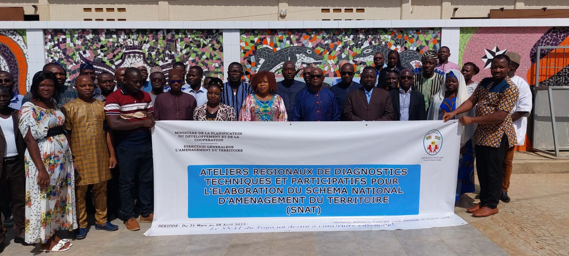 Un atelier régional de diagnostic technique et participatif dans le  cadre   de la collecte des données, pour l’élaboration du Schéma National  d’Aménagement du Territoire (SNAT) a réuni les cadres et les Directeurs  régionaux de la région centrale du Togo à Sokodé.