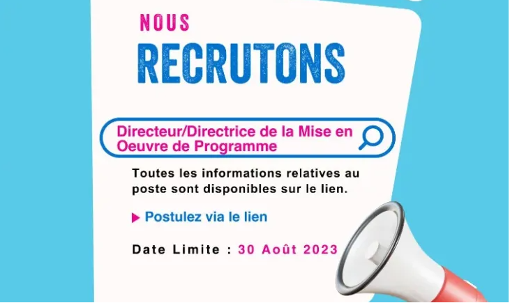 Plan International Togo recrute