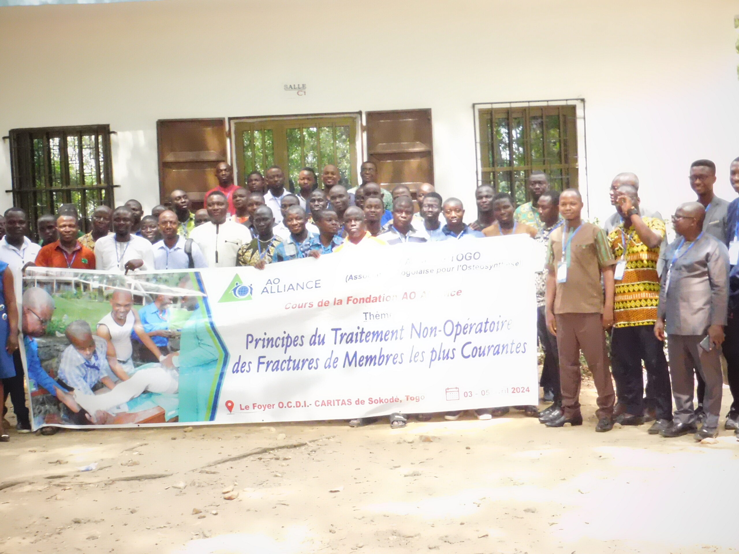 Sokodé: L’Association Togolaise pour l’Ostéosynthèse (AO Alliance Togo) a organisé une session de formation, visant à renforcer les compétences des étudiants en médecine en fin de cursus, des médecins des centres périphériques, ainsi que du personnel des services d’accueil et d’urgence.