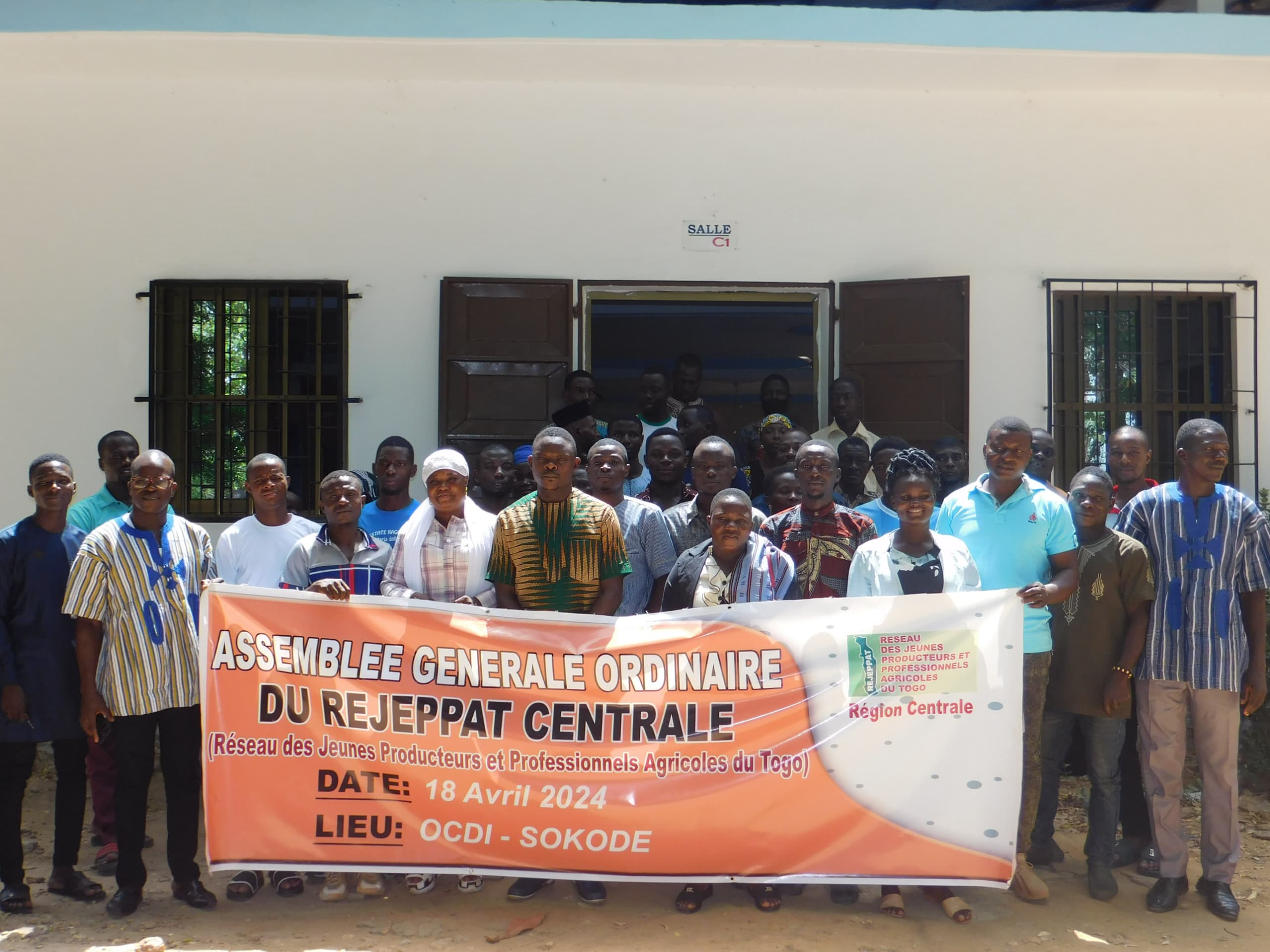 Assemblée Générale Ordinaire du Réseau des Jeunes Producteurs et Professionnels Agricoles du Togo (REJEPPAT) Région Centrale.