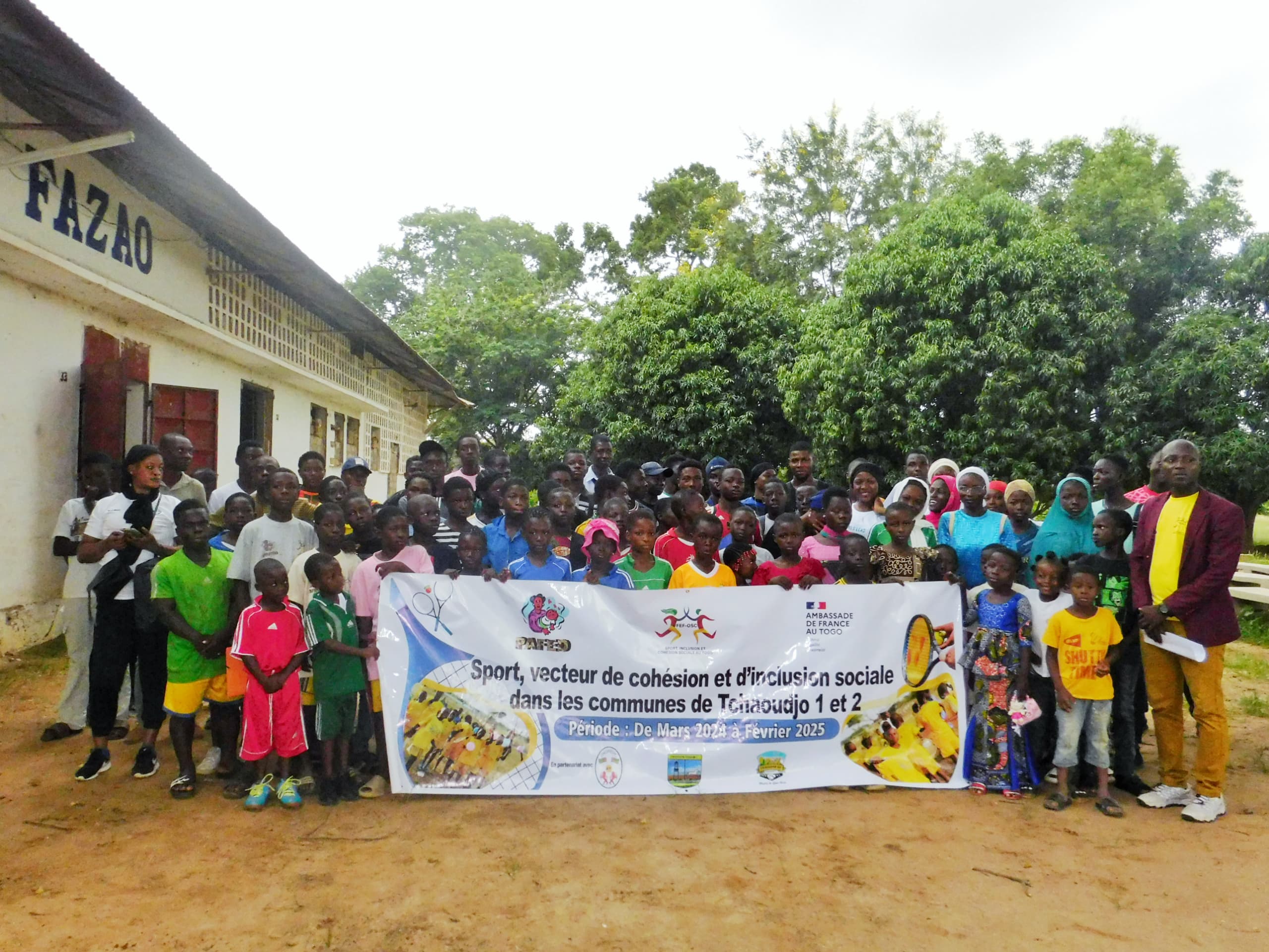 L’ONG PAFED Renforce les Capacités des Jeunes dans le Cadre du Projet “Sport, Vecteur de cohésion et d’inclusion Sociale dans les communes de Tchaoudjo 1 et 2”