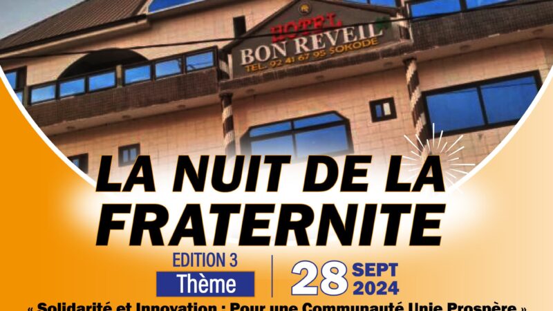 3ème Édition de “La Nuit de la Fraternité” : Un Rendez-vous Incontournable pour la Cohésion Sociale et le Développement Local