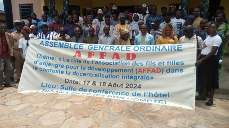 Assemblée Générale de l’AFFAD : Nouveaux horizons pour le développement d’Adjengré