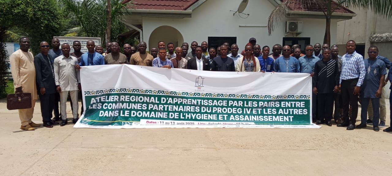 Gestion des déchets et de l’eau : la FCT et la GIZ misent sur l’apprentissage par les pairs