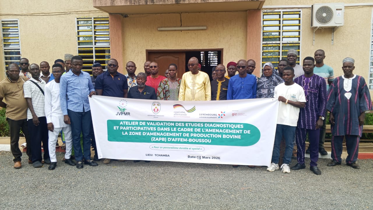 Tchamba : l’ONG JVPMR mobilise les acteurs autour de l’aménagement pastoral d’Affem-Boussou.