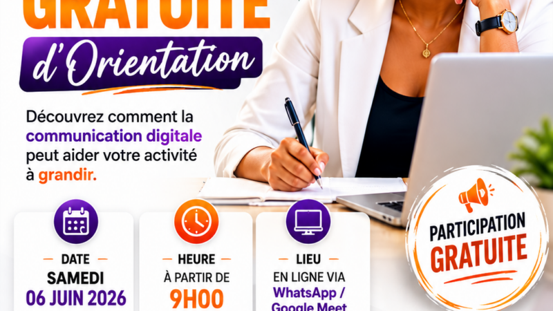 Communication digitale : une séance gratuite pour aider les entrepreneurs à développer leurs activités