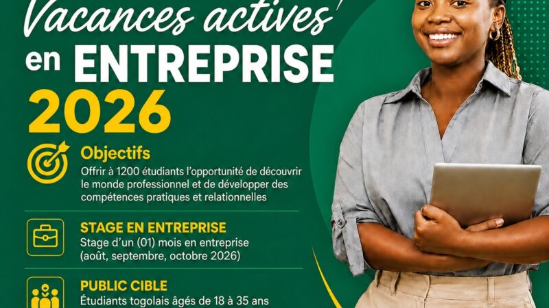 L’ANPE lance un appel à candidatures pour 1 200 stages de vacances destinés aux étudiants