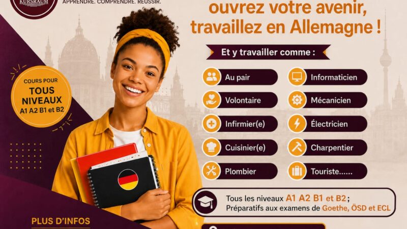 Apprendre l’allemand et préparer son voyage en Allemagne : une opportunité désormais accessible à Sokodé